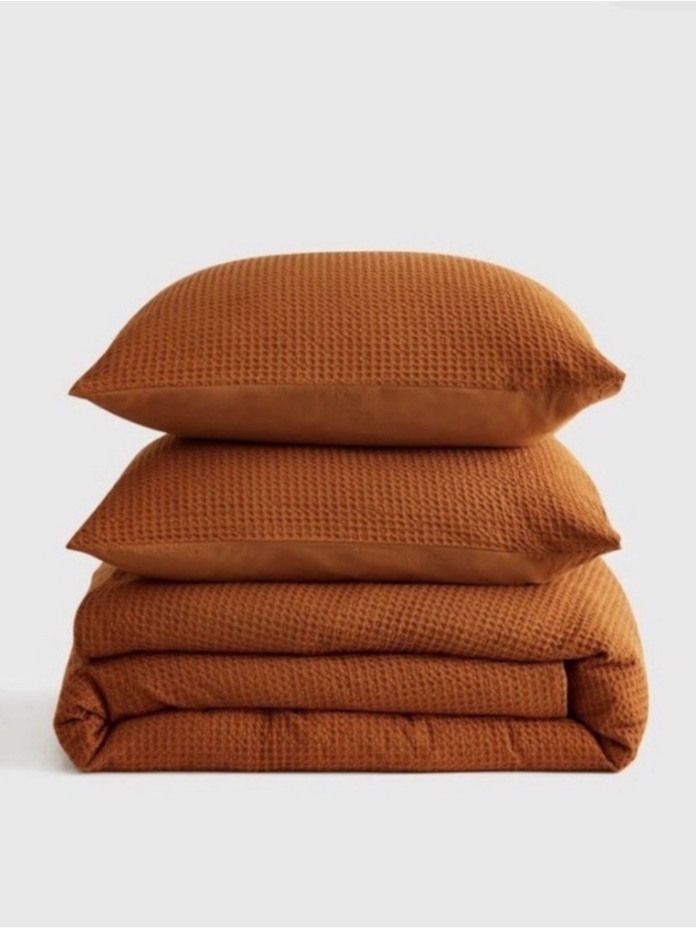 Quince | Organic Luxe Honeycomb Duvet Cover Set